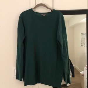 Green Vince Cashmere Sweater